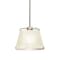 Besa Lighting Pica 9 Cord Pendant, White Sand, Satin Nickel Finish, 1x9W LED 1TT-PIC9WH-LED-SN - alternate 1